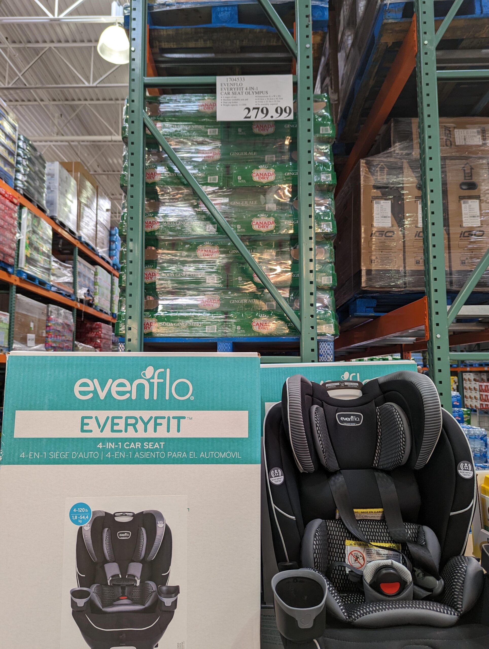 Evenflo Vs. Cosco Baby Car Seat